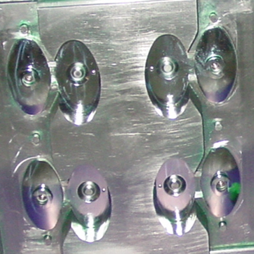 ellipse flip top caps green moulds